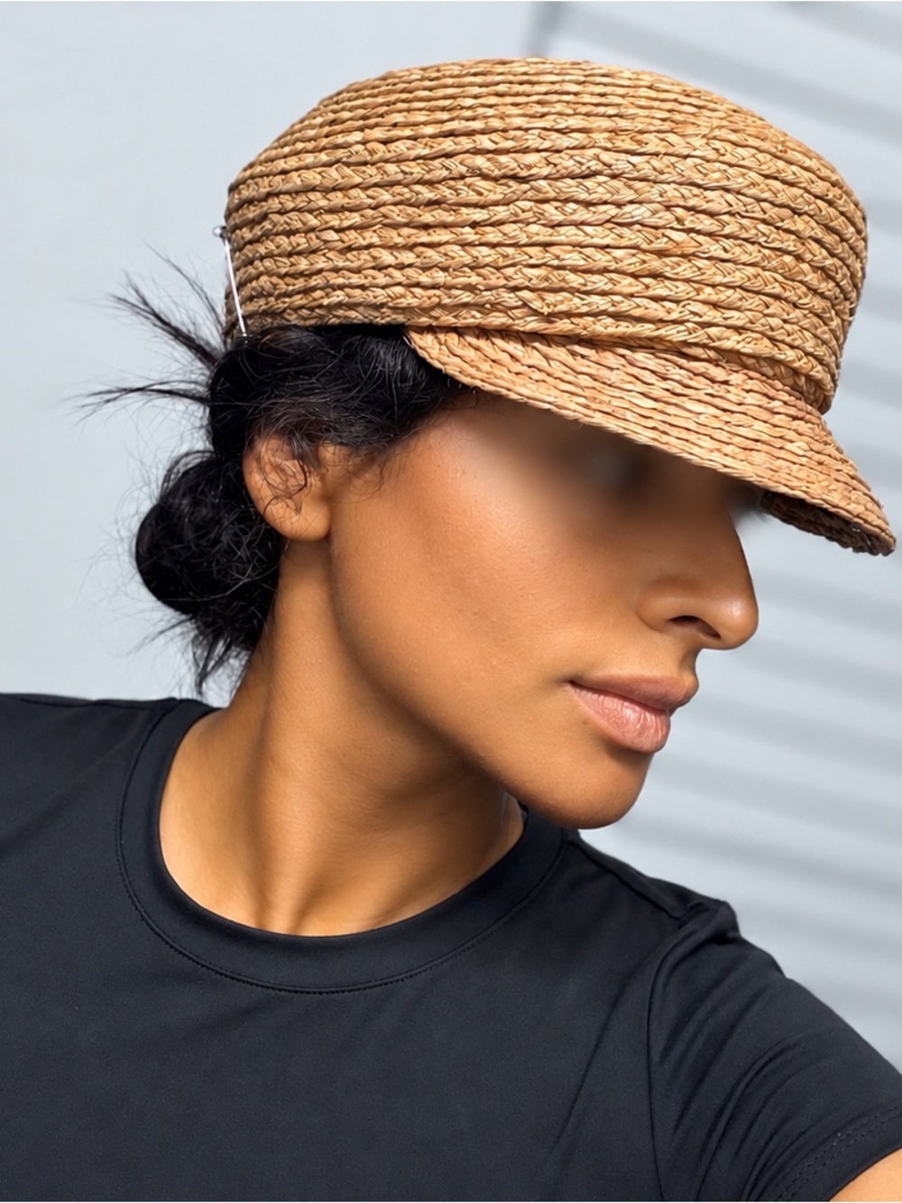 Meshika Raffia Hat size Small - Picture 2 of 5